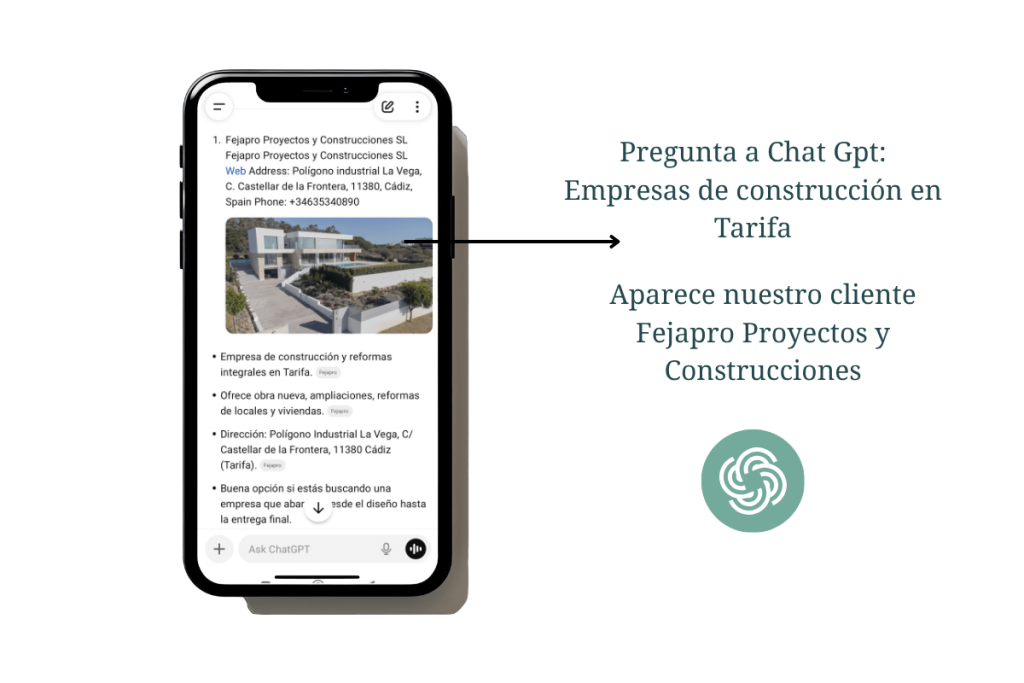 Posicionamiento en Chat GPT